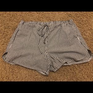 Striped Brandy Melville shorts